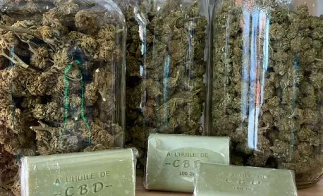 Savon au CBD, Vitrolles, The Green Flower